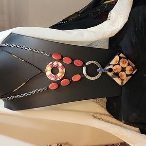 Curated bundle of 2 boho necklaces